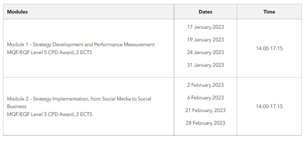 Courses and Exams